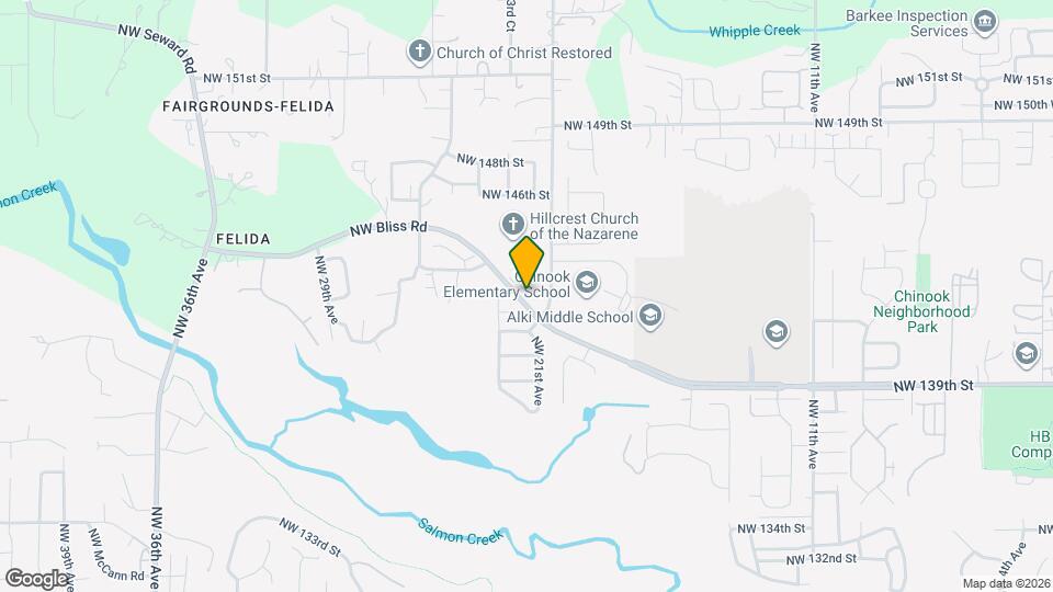 2115 NW 143rd Cir Map and Location Details