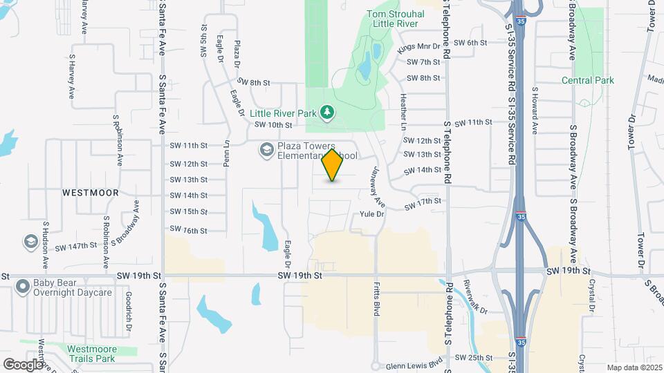 747 SW 14th St Map and Location Details