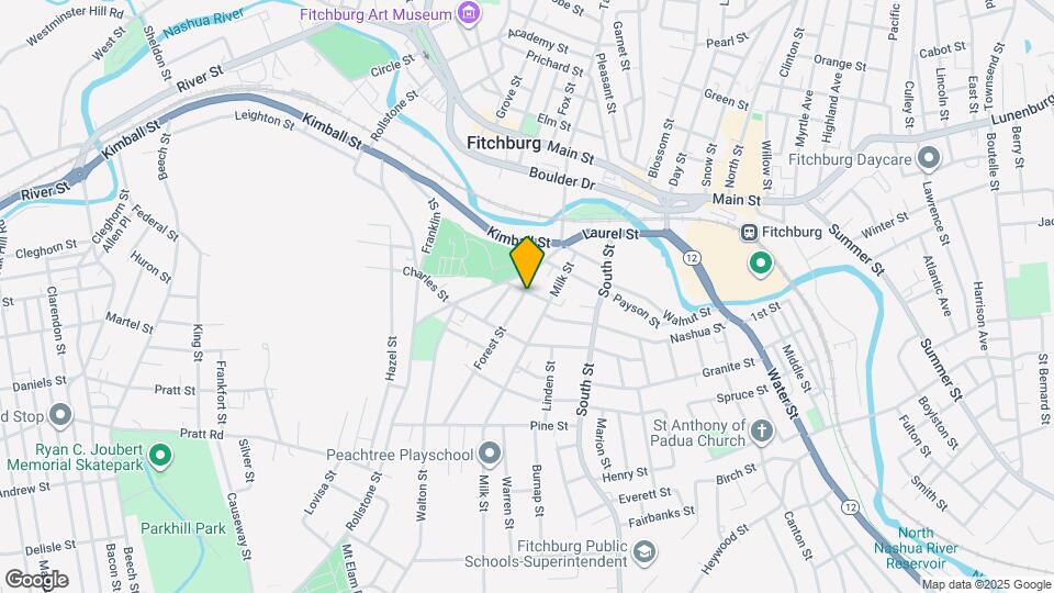 21 Winthrop St Map and Location Details