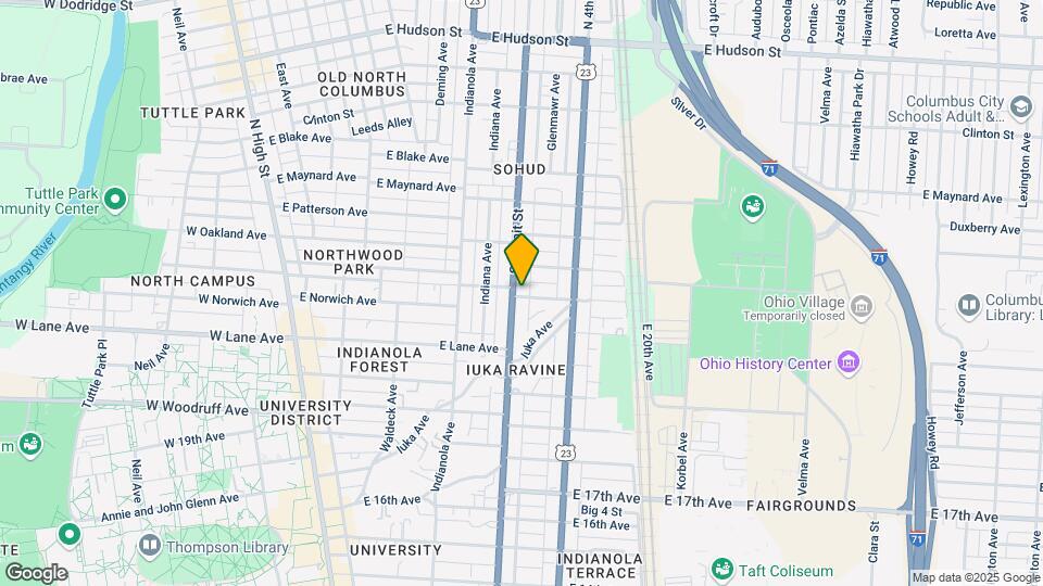 2150 Summit St Map and Location Details