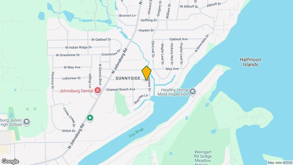 4213 Riverview Dr Map and Location Details