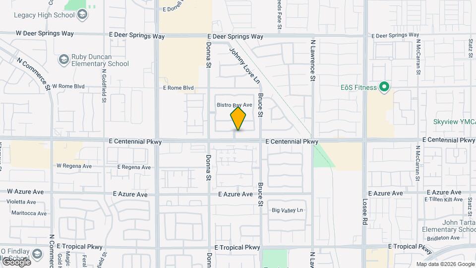 1109 E Malibu Sands Ave Map and Location Details