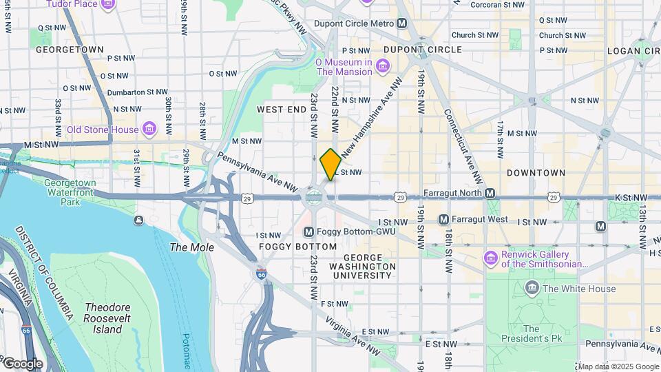 1010 22nd St NW Map and Location Details