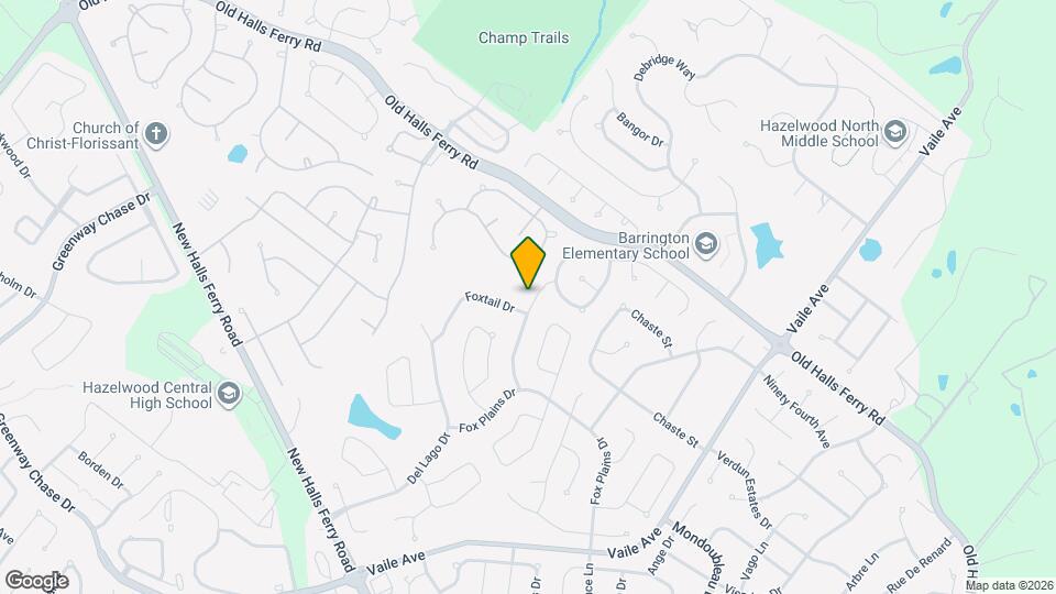 4163 Fox Crossing Dr Mapa y Detalles de la Ubicación