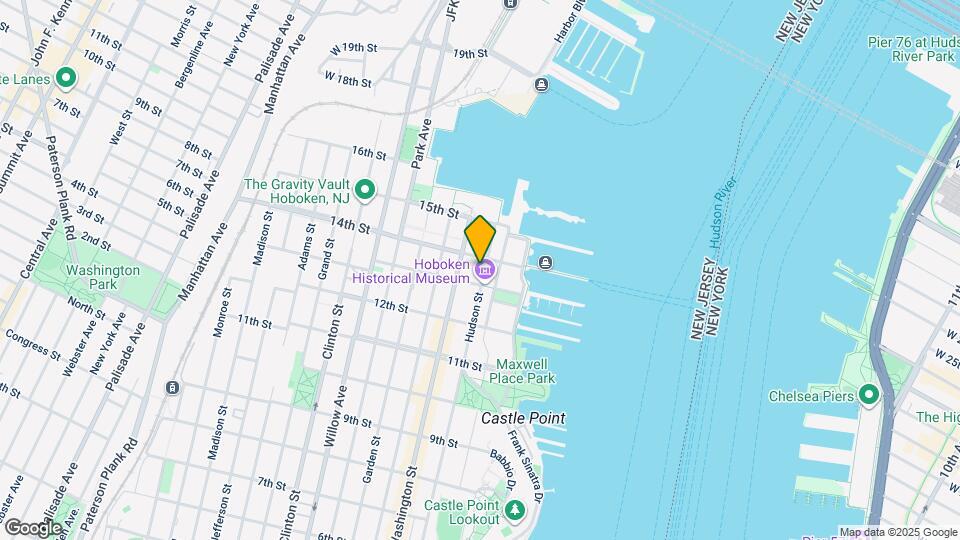 1314 Hudson St Map and Location Details