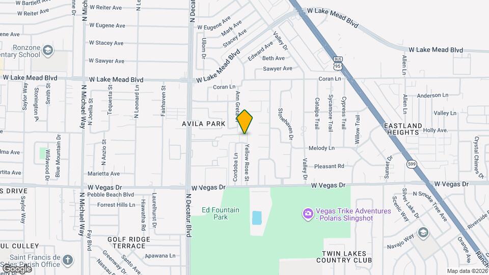 1809 Yellow Rose St Map and Location Details