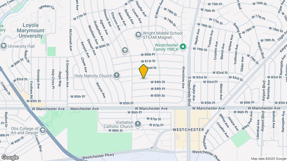 6531 W 84th St Map and Location Details