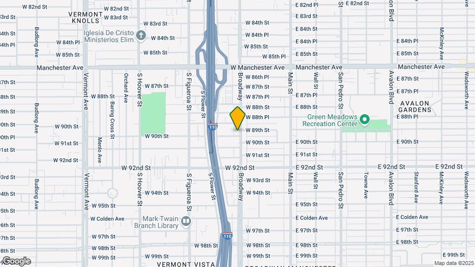 8925 Broadway Map and Location Details