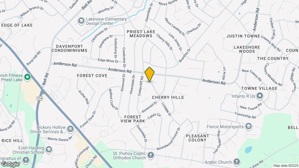 3211 LUANN Dr Mapa y Detalles de la Ubicación