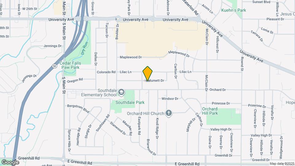 1015 Calumett Dr Map and Location Details