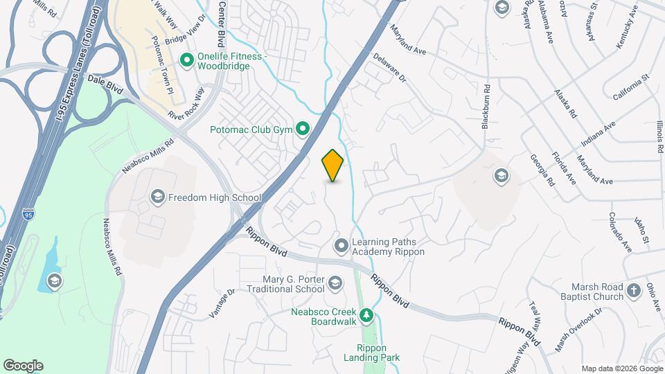 15205 Valley Stream Dr Map and Location Details