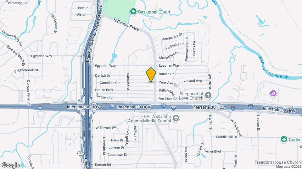 1005 Canadian Cir Map and Location Details