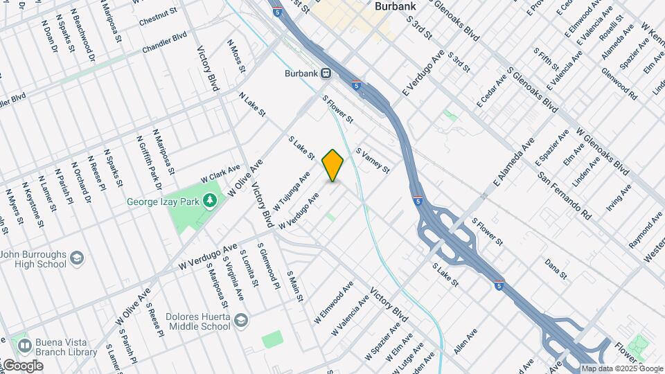212 W Verdugo Ave Map and Location Details