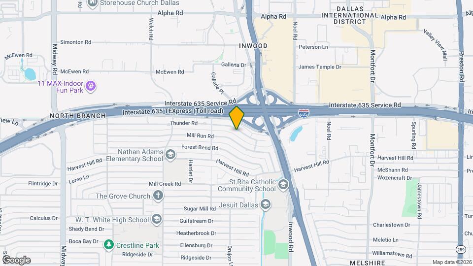4962 Thunder Rd Map and Location Details