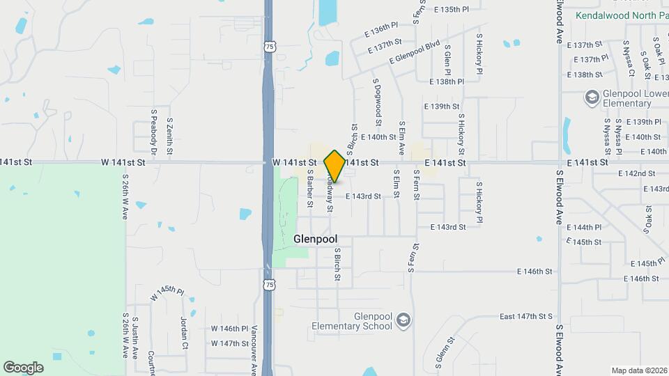 14257 S Broadway St Map and Location Details