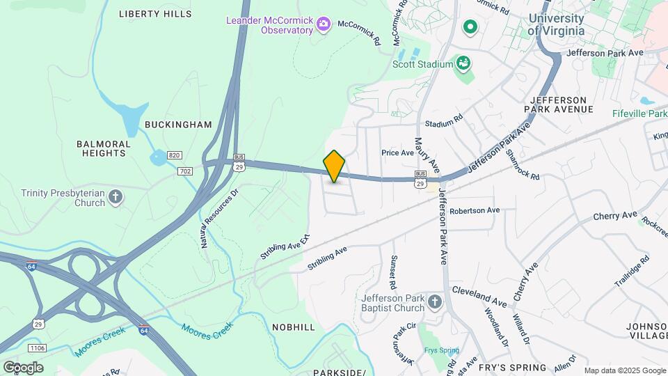 2513 Plateau Rd-Unit -Apt #B Map and Location Details