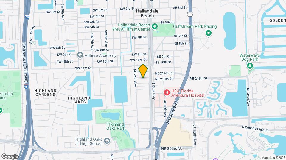2651 NE 212th Ter, Unit 401 Map and Location Details
