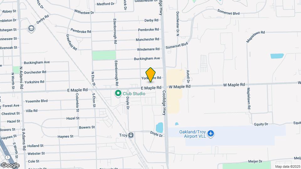 2737 E Maple Rd Map and Location Details