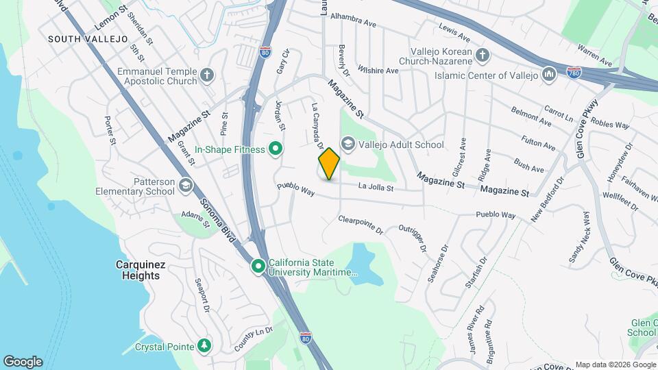 706 La Canyada Dr Map and Location Details