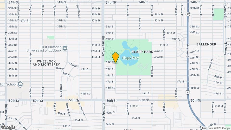 4414 Avenue X Map and Location Details