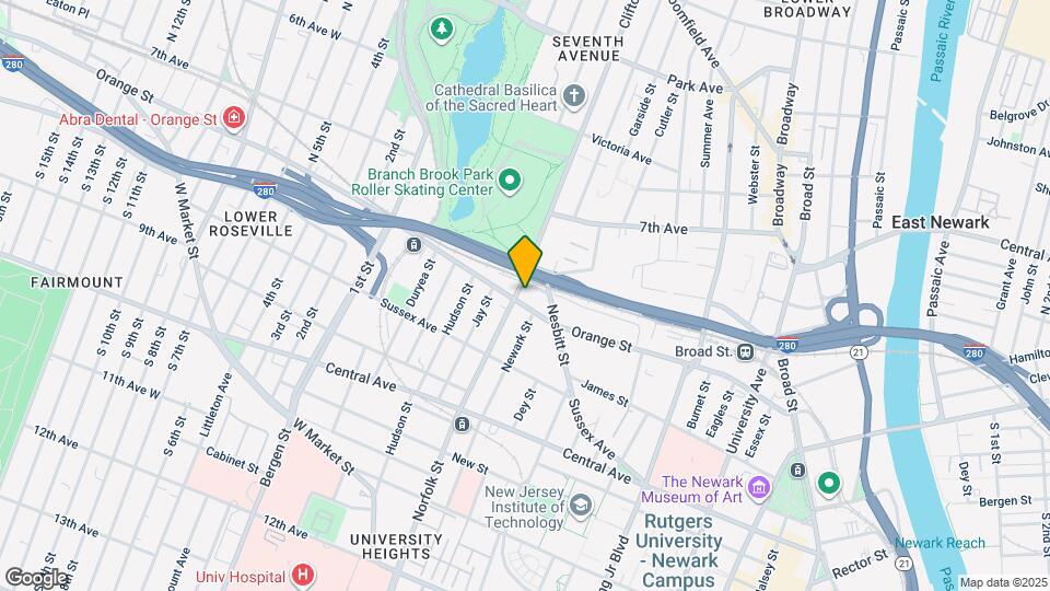 283 Orange St, Unit 1 Map and Location Details