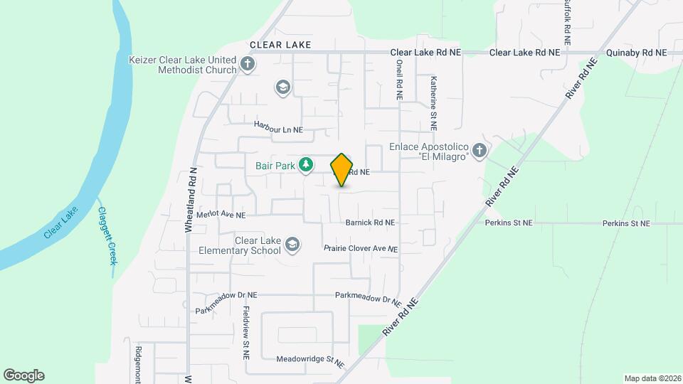 1321 Oppek St NE Map and Location Details