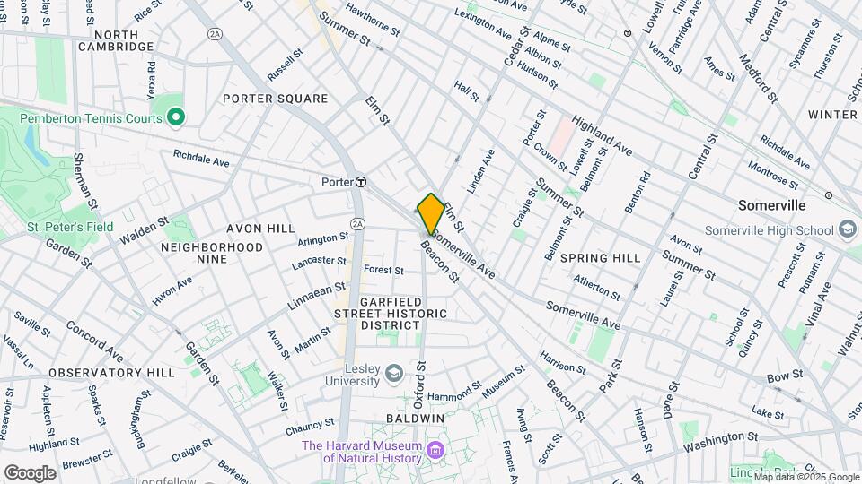 371 Beacon St, Unit 6 Map and Location Details