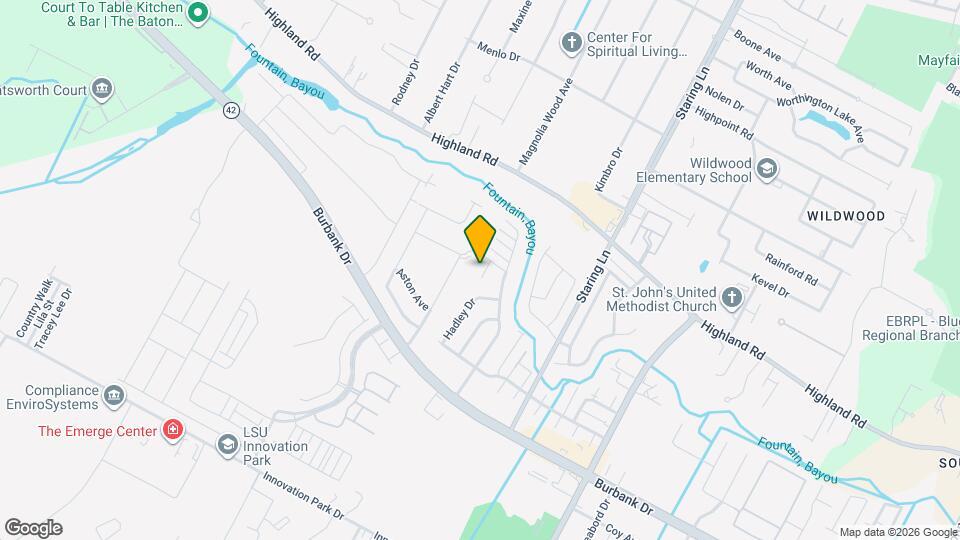 340 Meadow Crossing Dr Map and Location Details