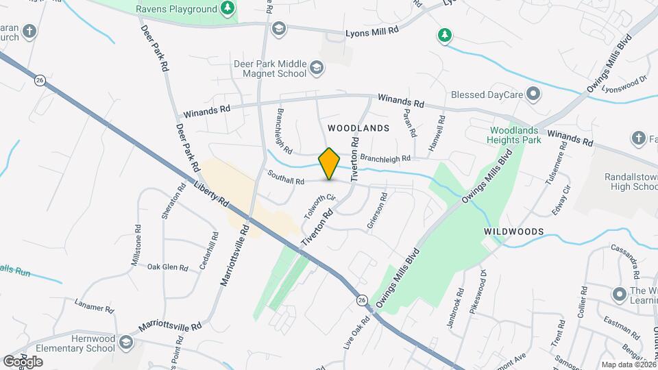 9811 Southall Rd Mapa y Detalles de la Ubicación