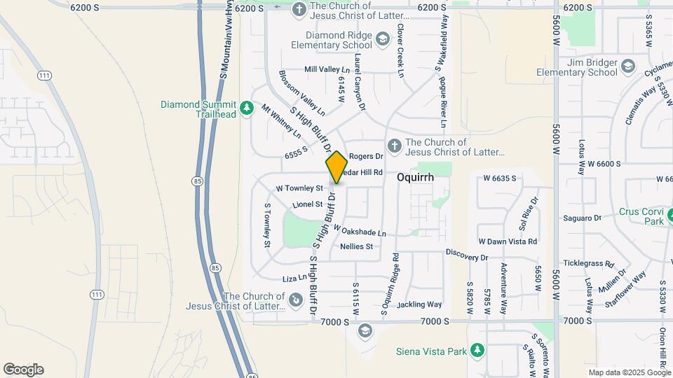 6663 S High Bluff Dr Map and Location Details