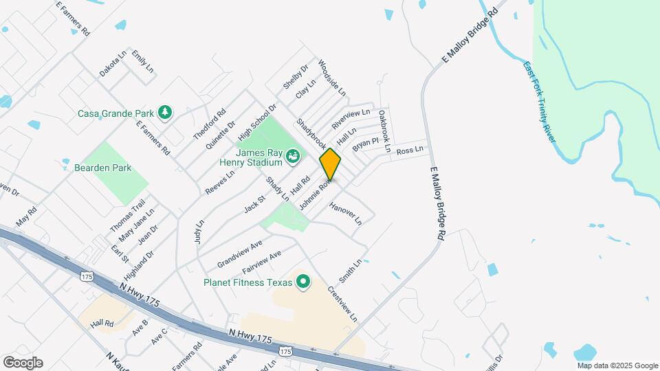 824 Johnnie Row Map and Location Details