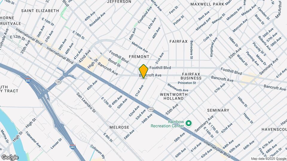 1645 51st Ave Mapa y Detalles de la Ubicación