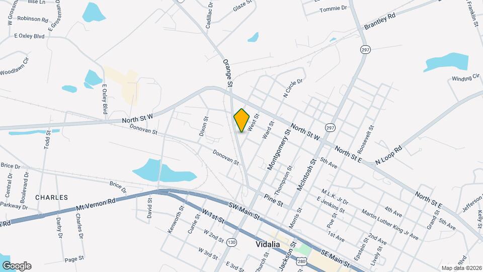 407 Orange St Map and Location Details