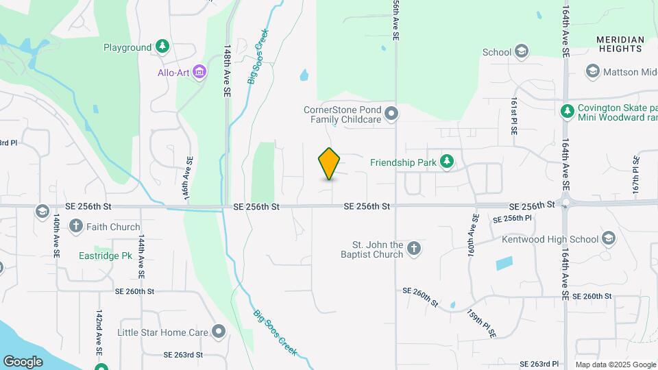15240 SE 255th Ct Map and Location Details