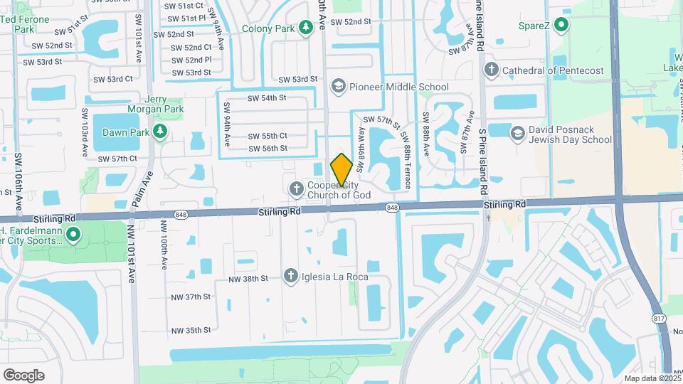 8965 SW 59th Ct Map and Location Details