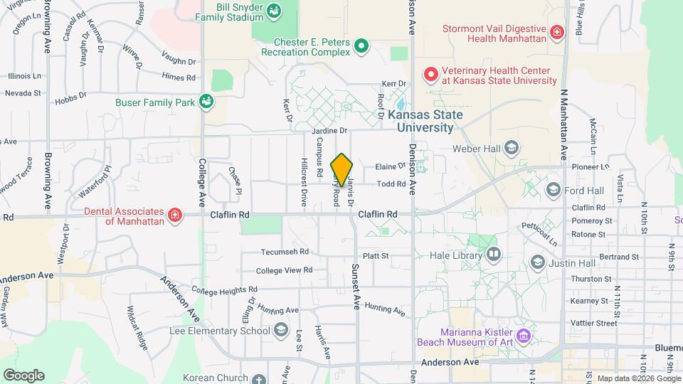 1422 Harry Road Map and Location Details