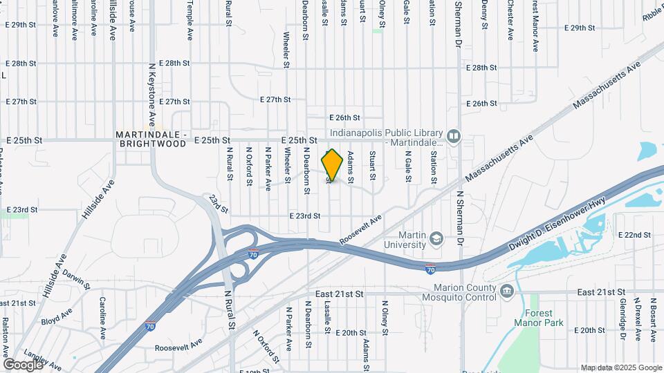 2351-2351 Lasalle St Map and Location Details