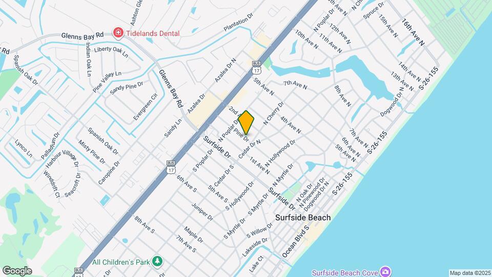 715 Pine Dr Map and Location Details