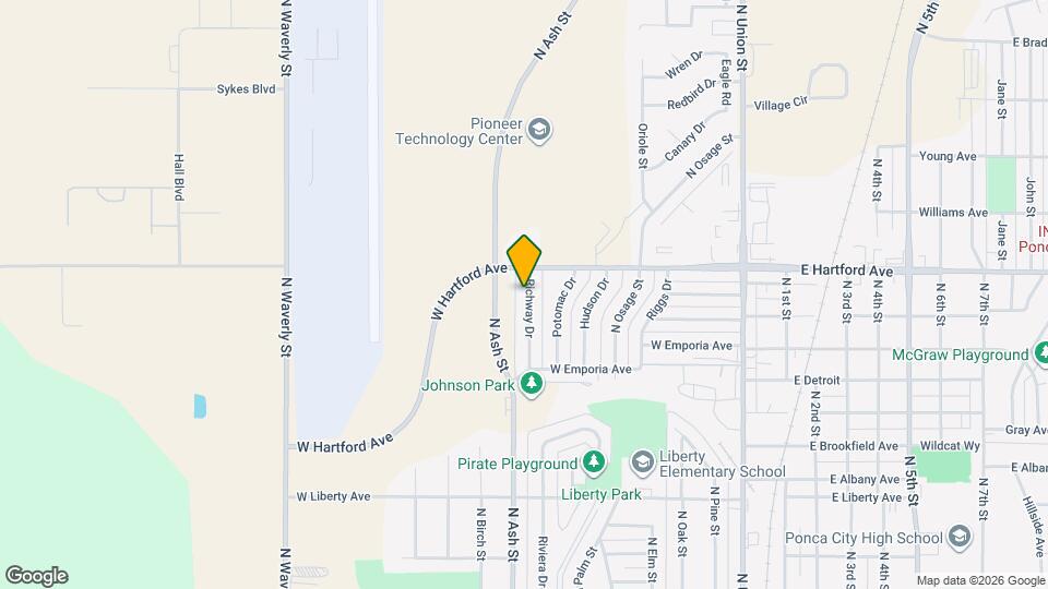 1712 Richway Dr Map and Location Details