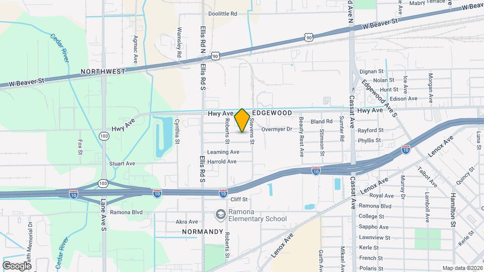 5432 Tyler Ave Map and Location Details