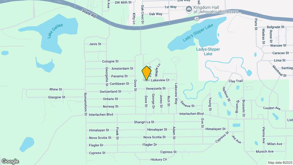 205 Lakeview Ct Map and Location Details