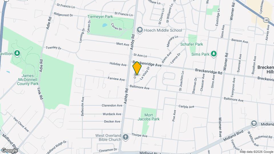 3130 O Hare Dr Map and Location Details