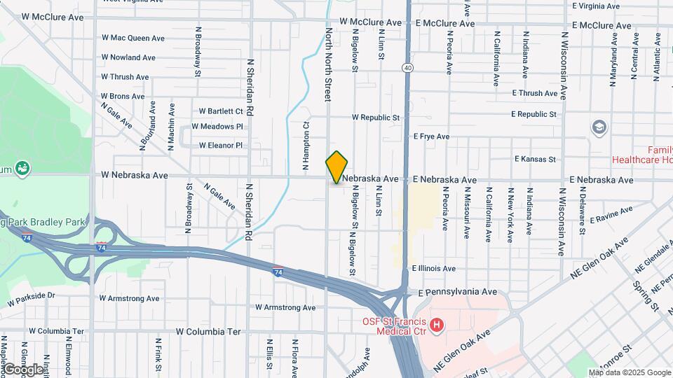 1810 North North Street Map and Location Details