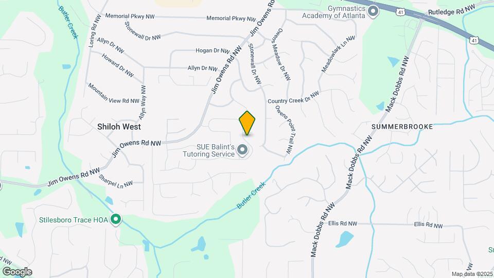 2617 Marleigh Farm Rd NW Map and Location Details