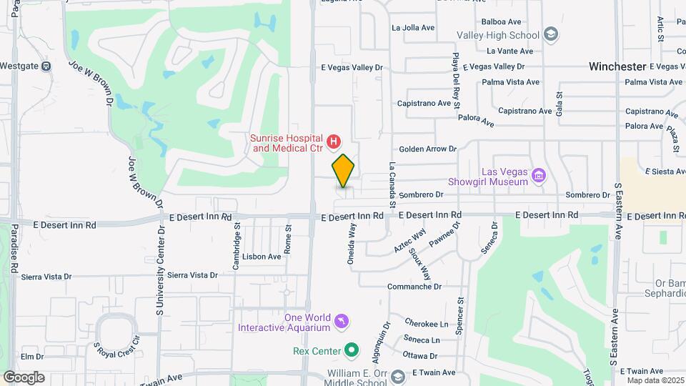 1329 Serape Cir Map and Location Details