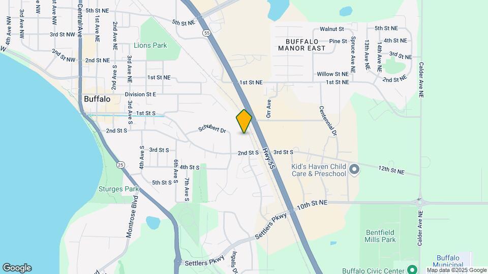 821 Creekside Cir Map and Location Details