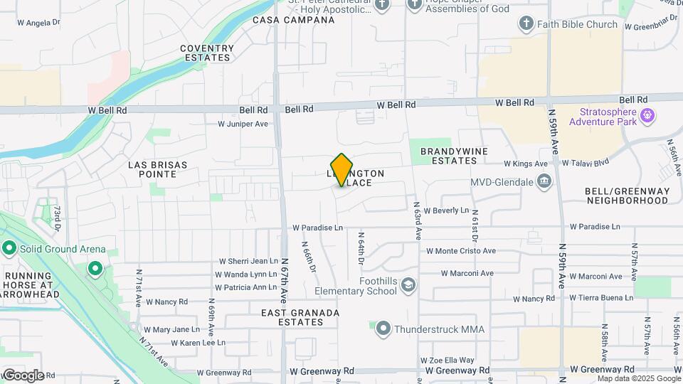 6528 W Grandview Rd Mapa y Detalles de la Ubicación