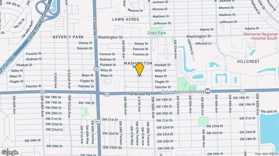 5666 Mayo St Map and Location Details