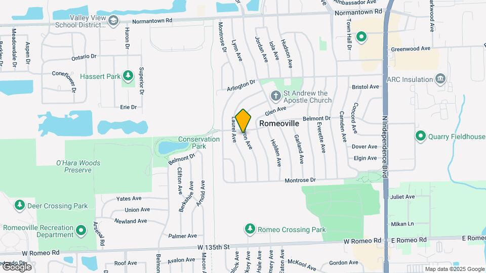 434 Kenyon Ave Map and Location Details