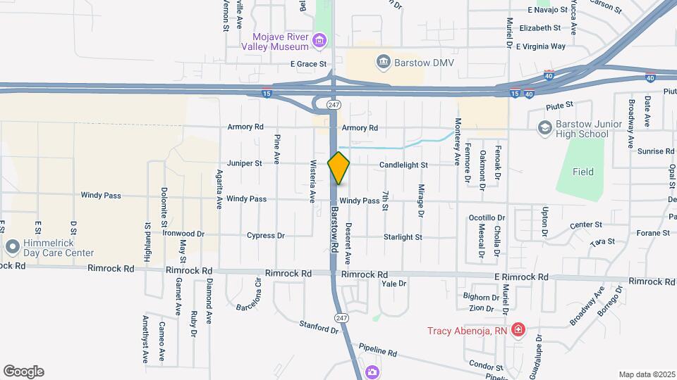 1161 Barstow Rd Map and Location Details